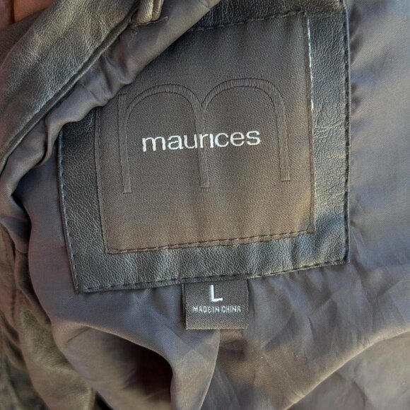 2000s fitted leather jacket - Picture 3 of 8